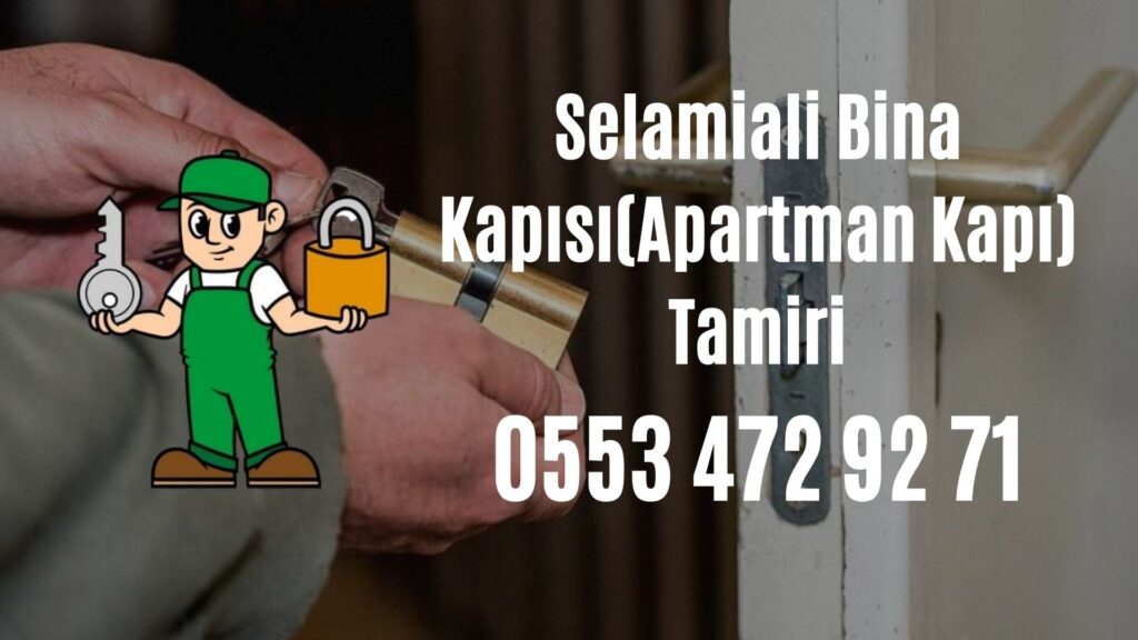 Selamiali Bina Kapısı(Apartman Kapı) Tamiri